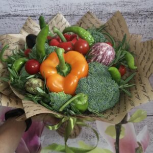 Мужской подарочный поздравительный букет съедобный вкусный Веган 2